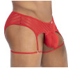 CandyMan String Porte-Jarretelles Hedion Rouge
